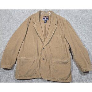 Duluth Trading Blazer Jacket Corduroy Chore Utility Work Coat Pockets Men's XXL